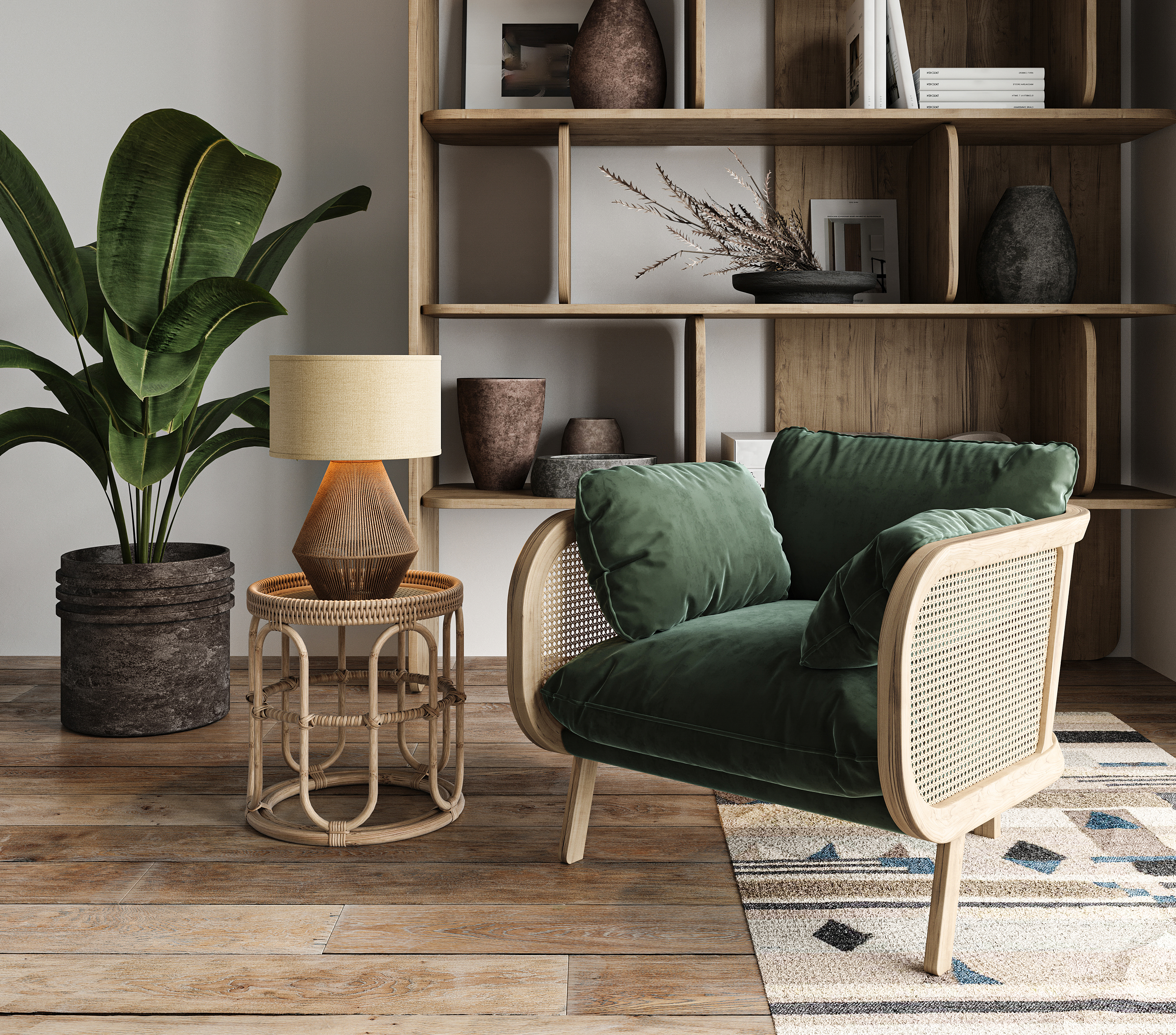 Ambiente com moveis em destaque da Moda Casa.